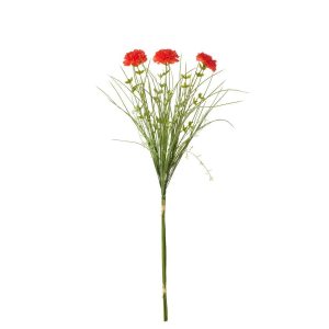 BUNDLE OF 3 CARNATION TEXTILE DARK ORANGE