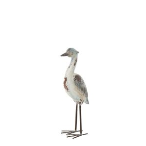 BIRD ANTIQUE OUTDOOR MAGNESIUM BLUE/WHITE SMALL