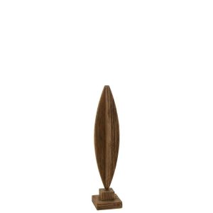 DECO ON FOOT LUKE PINE WOOD BROWN SMALL