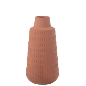 VASE RIA CARVED PORCELAIN TERRALARGE