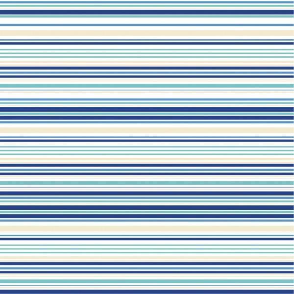 Serviett Tekstil 40X40Cm Blå Stripet