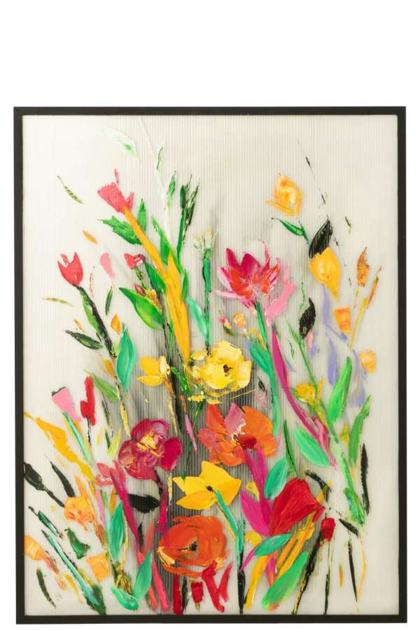 PAINTING WILD FLOWER ACRYLIC MULTI