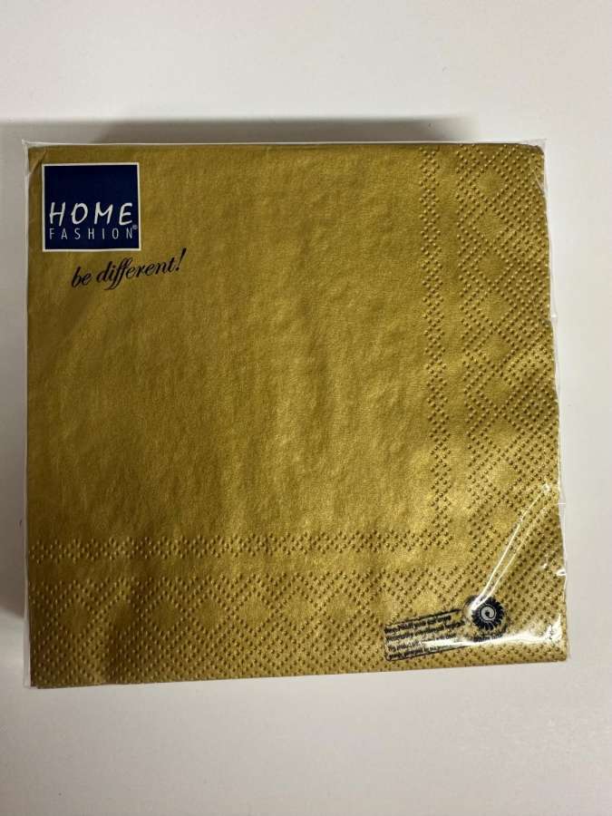 Serviett Kaffe 25X25Cm