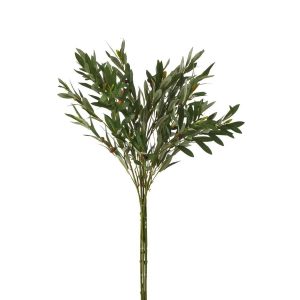 BUNDLE OF 5 OLIVE BRANCH TEXTILE DARK GREEN