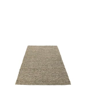 RUG WOVEN POLYESTER ECRU/OLIVE