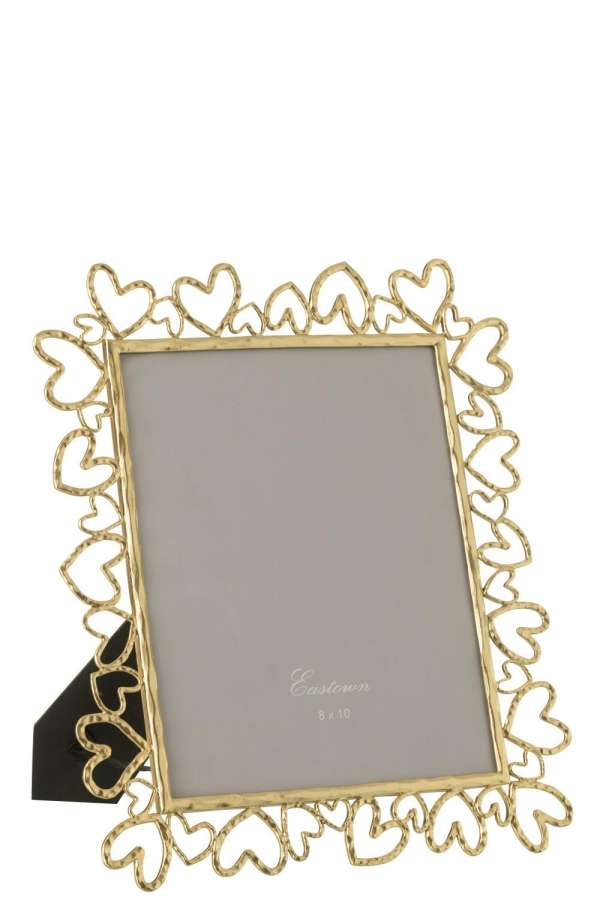 PHOTO FRAME KLO 8X7 PEWTER GOLD LARGE