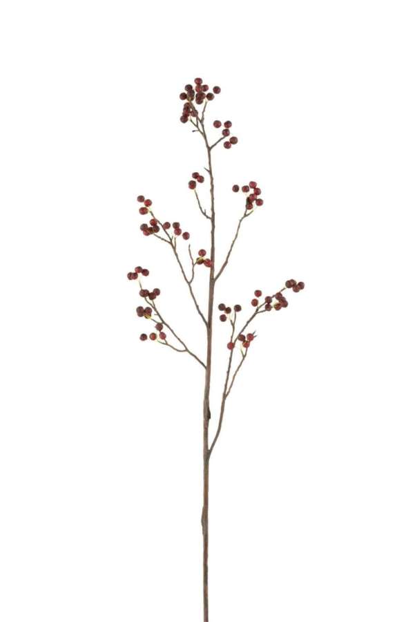 BRANCH BERRIES FINE PLASTIC RED/GREEN LARGE