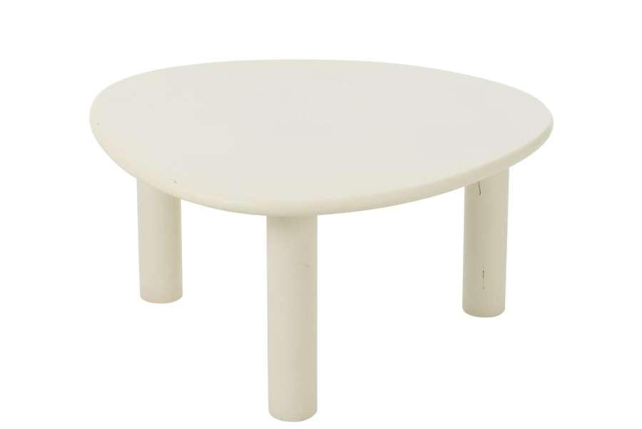 SIDE TABLE BALI MDF/PVC WHITE MEDIUM