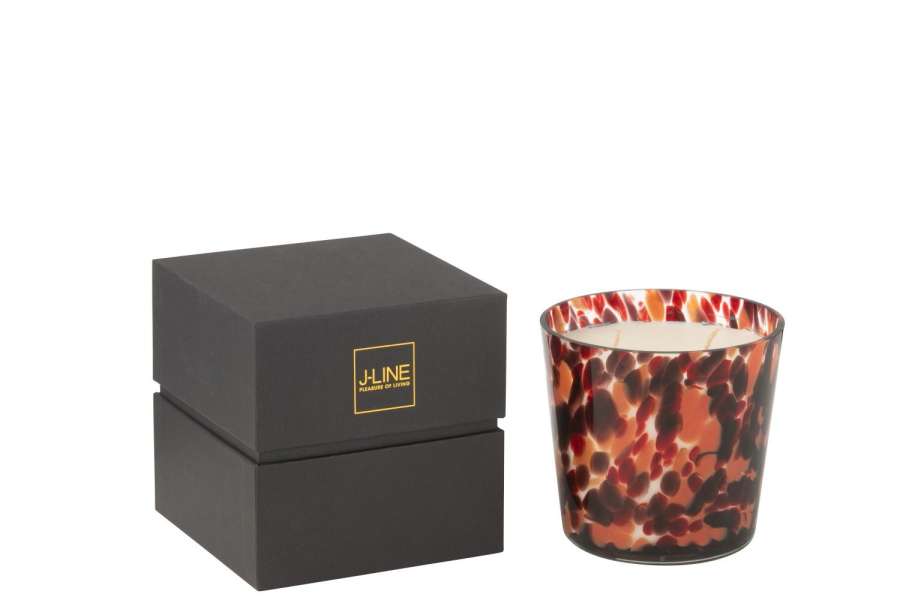 SCENTED CANDLE NOA RED MIX SMALL-50 HOURS