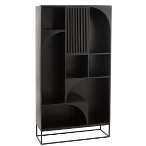 SHELF MODE MANGO WOOD/MDF BLACK