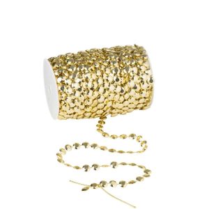 GARLAND ROLL 30M PS GOLD COLORED