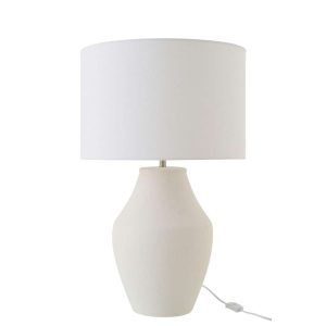 TABLE LAMP HENRI CERAMIC WHITE