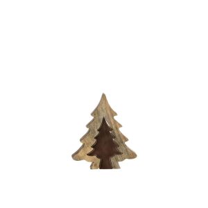 TREE PUZZLE WOOD BROWN/NATURAL SMALL
