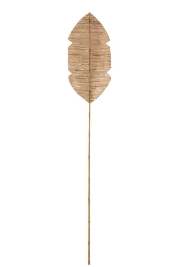 LEAF DECO BAMBOO/BANANAS LEAVES NATURAL LARGE