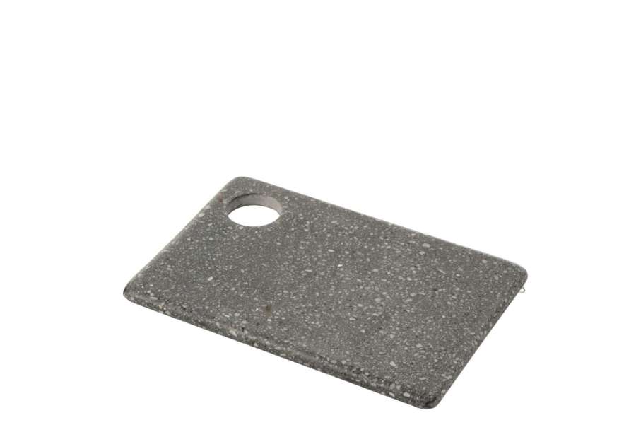 PLANK RECTANGLE OPENING MARBLE GREY