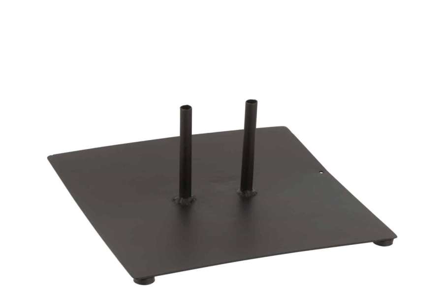 FOOT FOR GARDEN STAKE 2 PIN IRON BLACK LARGE