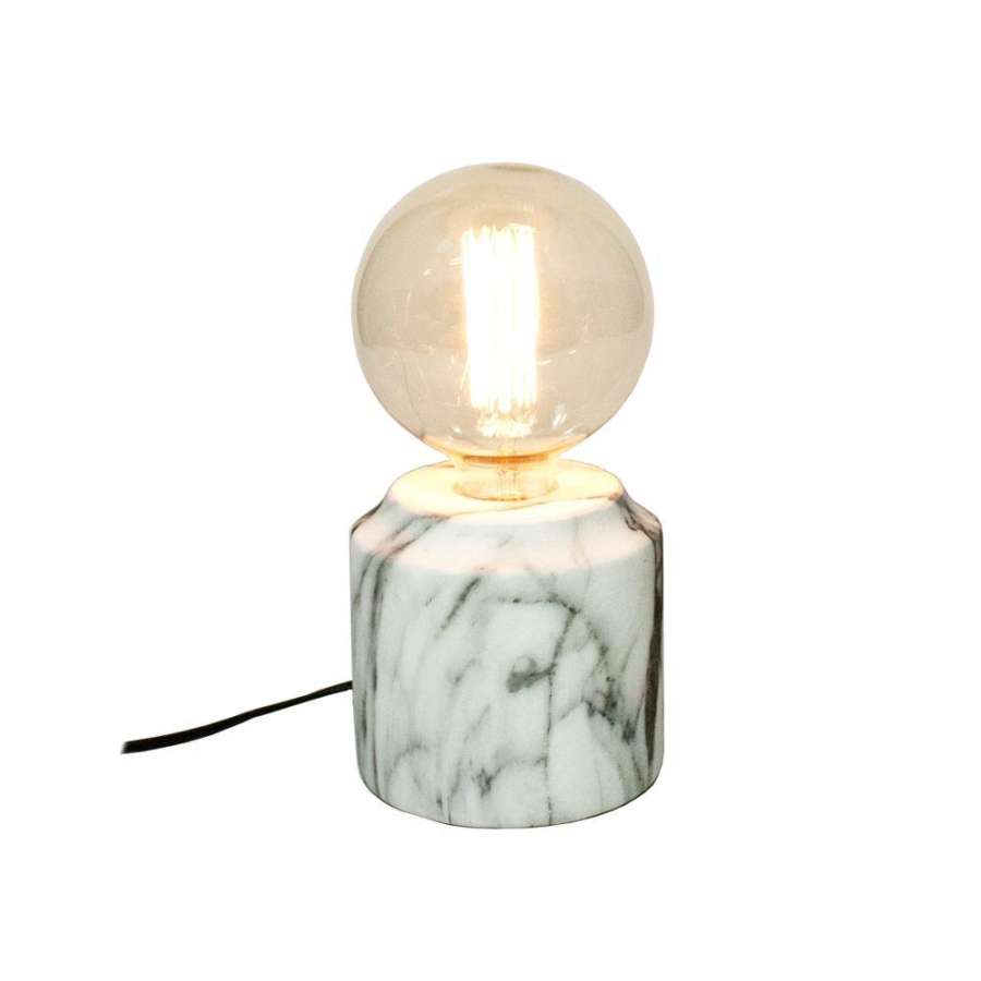 Lampe Marmor Finish 13X13Cm