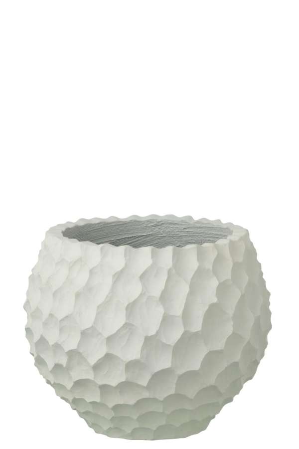 FLOWERPOT DENTS + OUTDOOR SAND WHITE SMALL