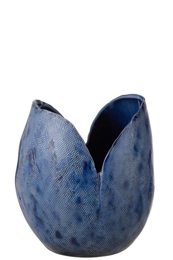 VASE THIBAULT CLAY BLUE LARGE