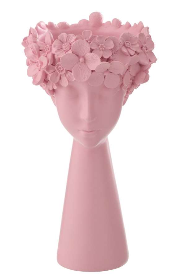 FLOWERPOT HEAD LIMEPOWDER LIGHT PINK LARGE
