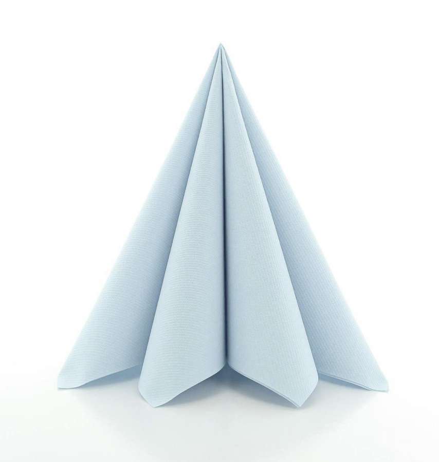 Serviett tekstil 40x40cm Perlegrå