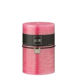 CYLINDER CANDLE PINK EXTRA LARGE 95H