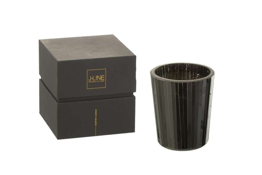 SCENTED CANDLE NOA SPICY TWILIGHT BLACK MEDIUM-55H