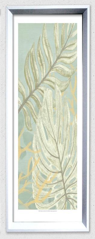 Bilde m/ramme/glass og passpartout – Blad 1 – 36X96Cm