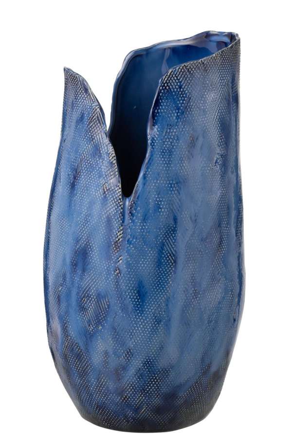 VASE THIBAULT CLAY BLUE EXTRA LARGE