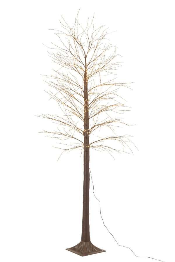 TREE 3000 LED PLASTIC BROWN LARGE