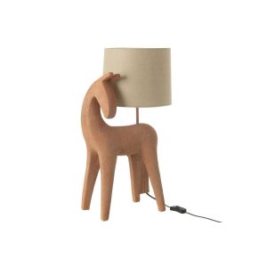 TABLE LAMP HORSE MODERN RESIN TERRA