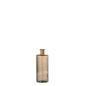VASE SAFARI GLASS LIGHT BROWN SMALL