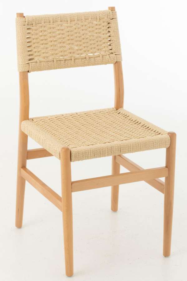 CHAIR LAP BEECH WOOD/ROPE NATURAL