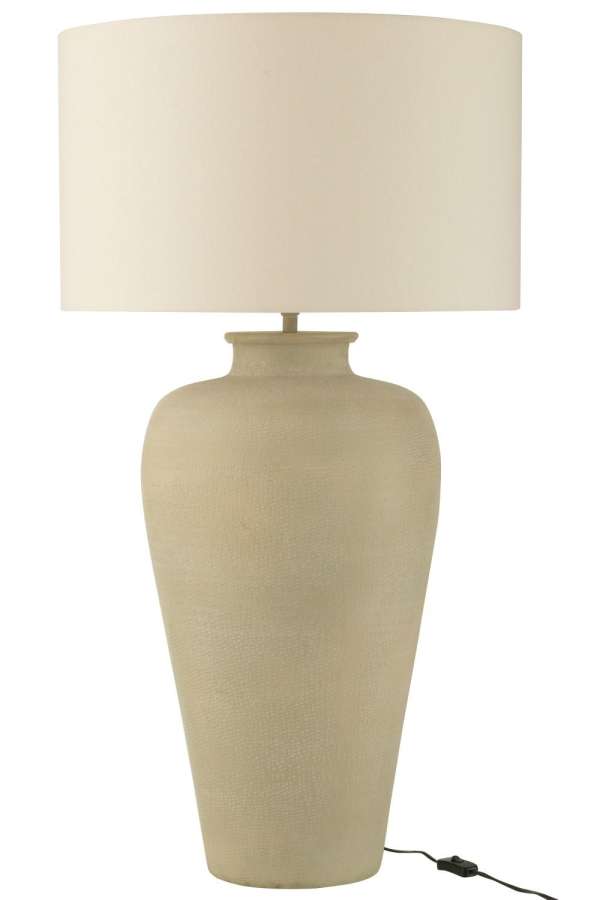 HOUSE LAMP CYLINDER ALUMINIUM ECRU