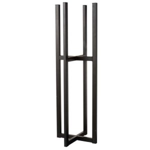 FOOT FOR FLOWERPOT/BASKET METAL BLACK LARGGE