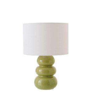 TABLE LAMP VICTOR CERAMIC GREEN