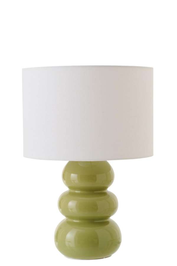 TABLE LAMP VICTOR CERAMIC GREEN