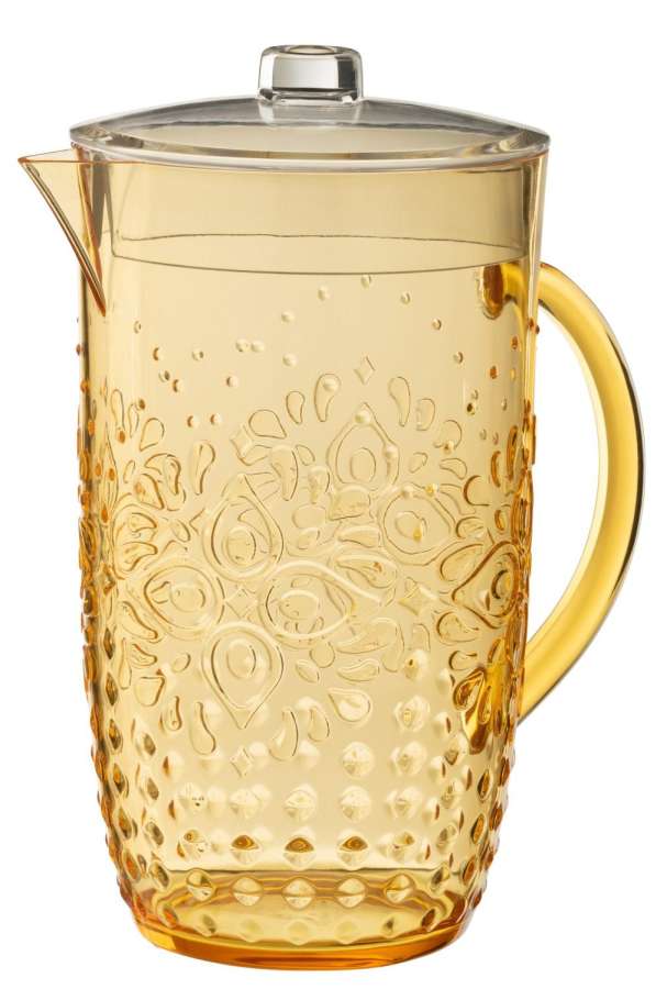 PITCHER PLASTIC YELLOW