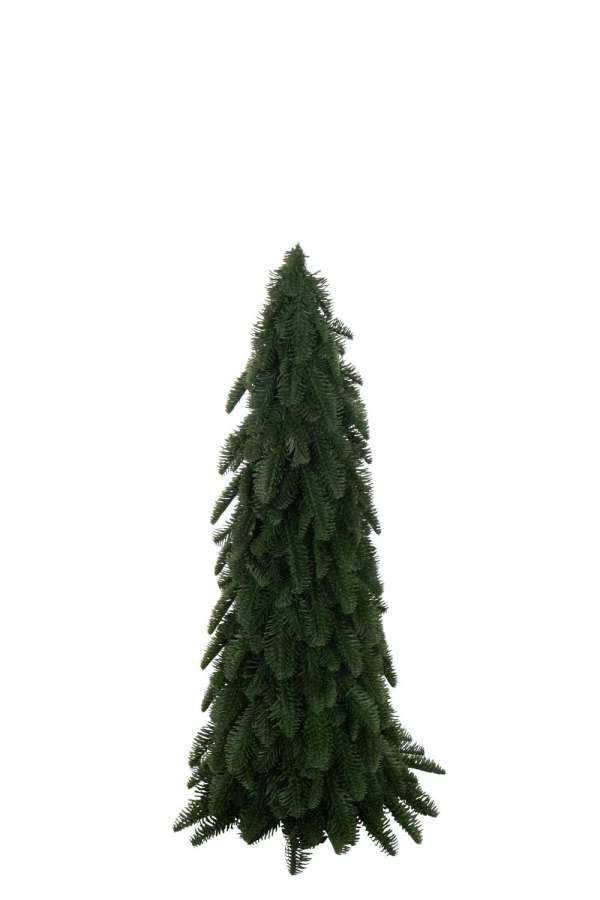 CHRISTMAS TREE PLASTIC DARK GREEN MEDIUM
