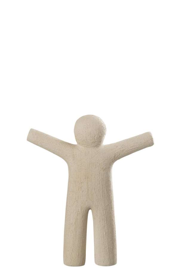 P'TIT MAURICE ROUGH FINISH POLY BEIGE SMALL