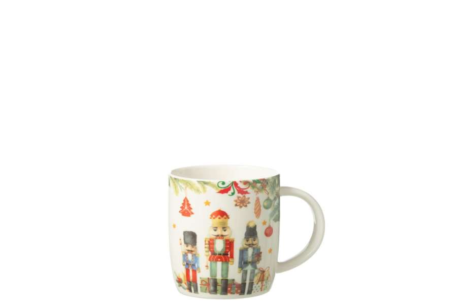 CUP NUTCRACKER GIFTBOX CERAMICES WHITE