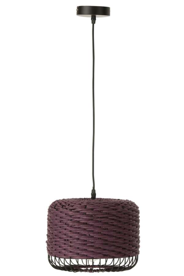 CEILING LAMP METAL PURPLE