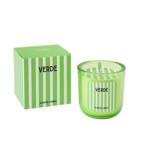 SCENTED CANDLE VERDE WAX GREEN LARGE