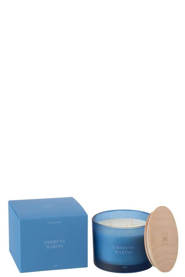 SCENTED CANDLE ACCORDS ESSENTIELS EMBRUNS MARINS-28H