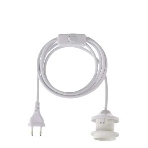 LAMPHOLDER PLASTIC WHITE