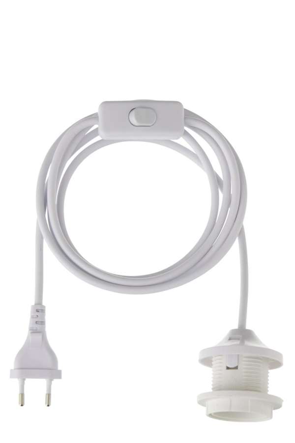 LAMPHOLDER PLASTIC WHITE