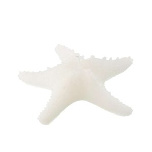 CANDLE STAR FISH WAX WHITE LARGE-3HOURS