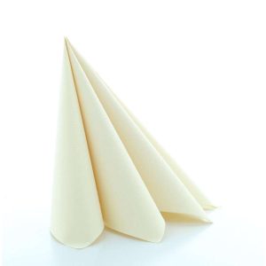 Serviett Tekstil 40X40Cm Champagne