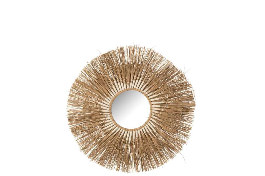 MIRROR MELISSA STRAW NATURAL/WHITE SMALL