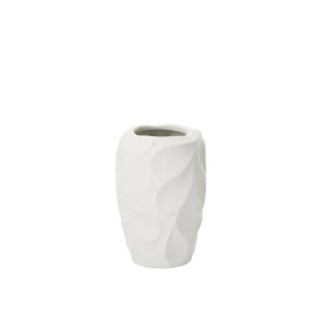 VASE MIRENA CLAY WHITE SMALL